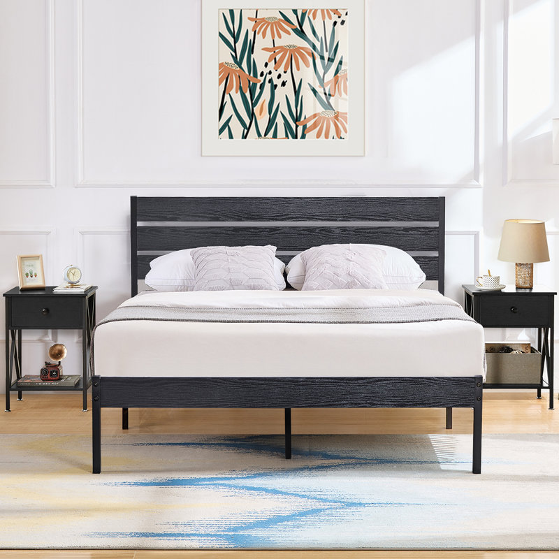 Trent Austin Design® Purtell Iron Platform 3 Piece Bedroom Set